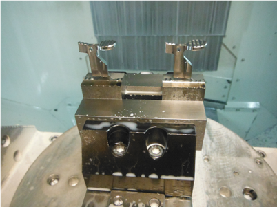 5 axis mill machining