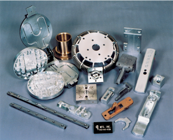 Wide variety of materials